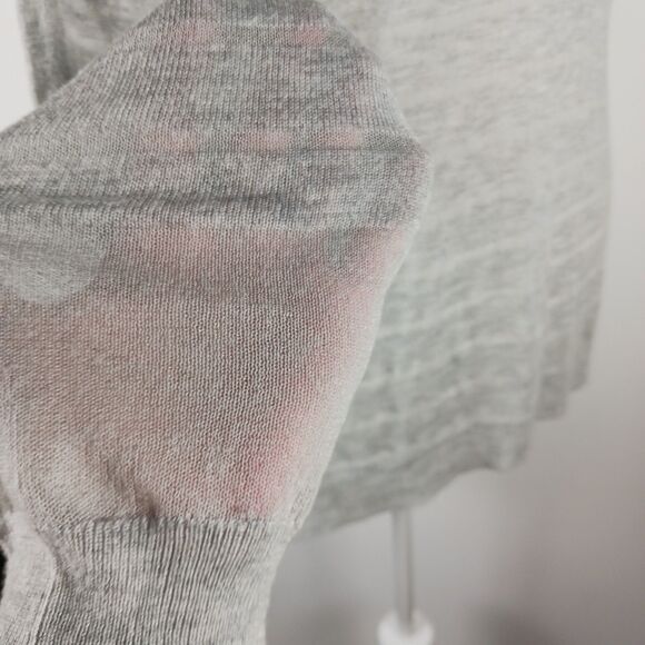 Lane Bryant Size 18/20 Sweater Lightweight Semi-sheer Long Sleeves Gray - Picture 8 of 8